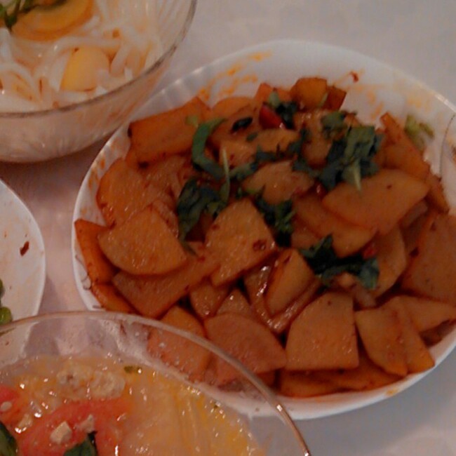 回锅土豆片（老干妈版）