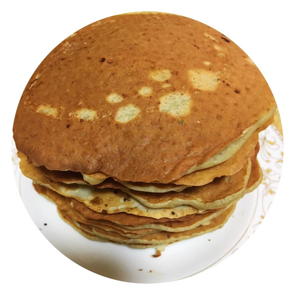 【减脂早餐】无油香蕉松饼（超简单）