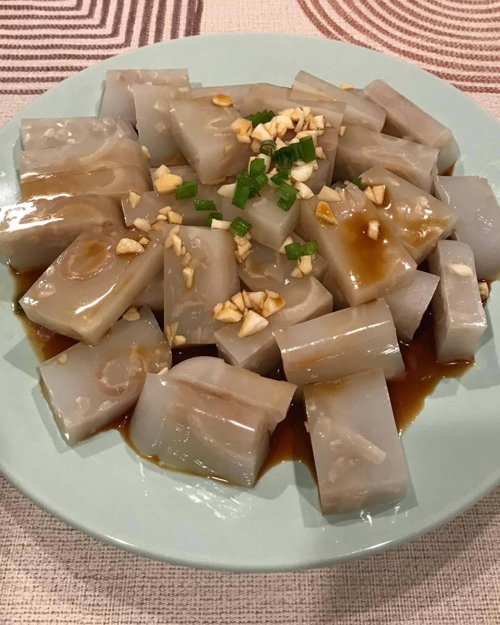 水晶猪皮冻
