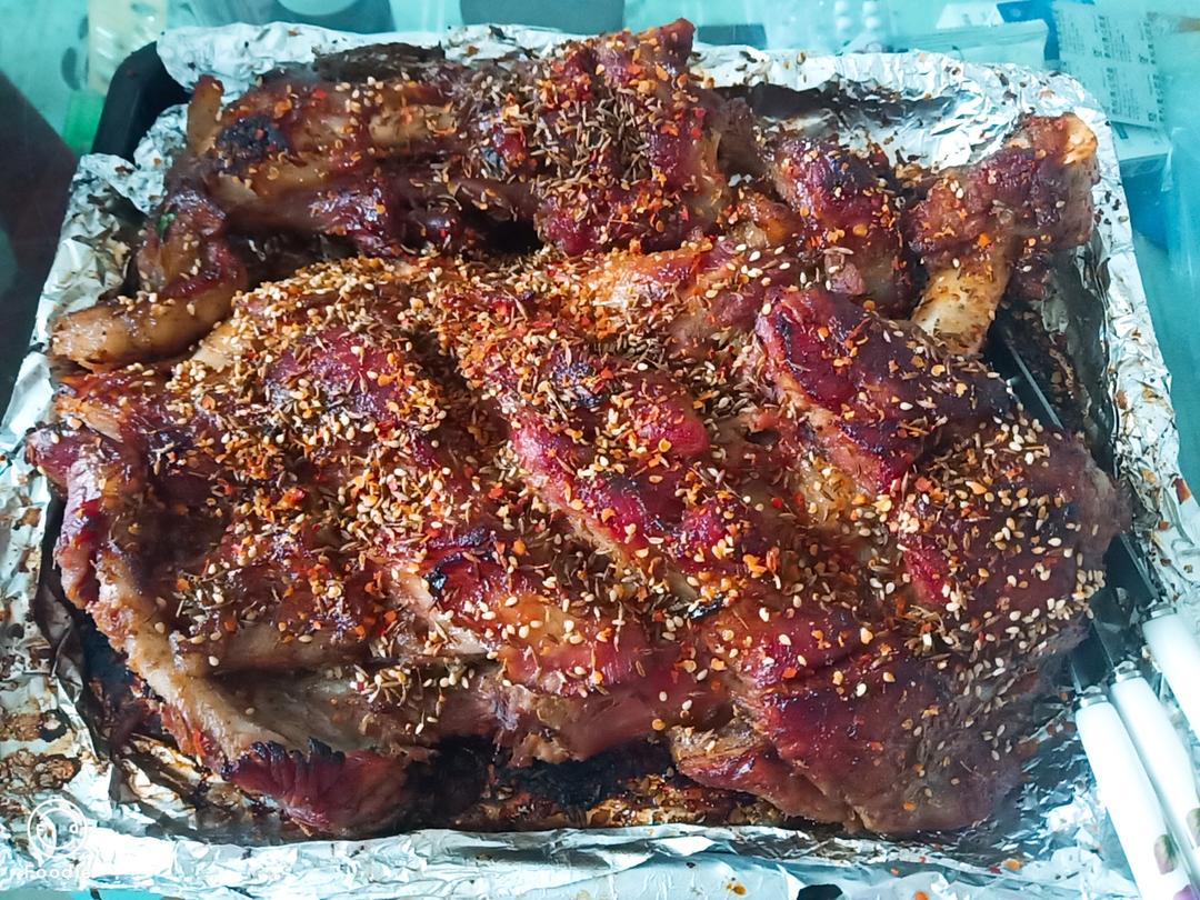 烤箱版烤羊腿的做法