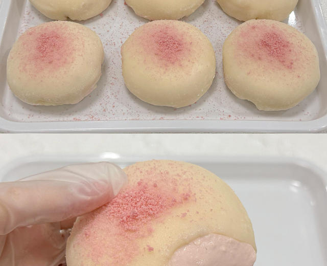 草莓🍓冰奶酪大福的做法