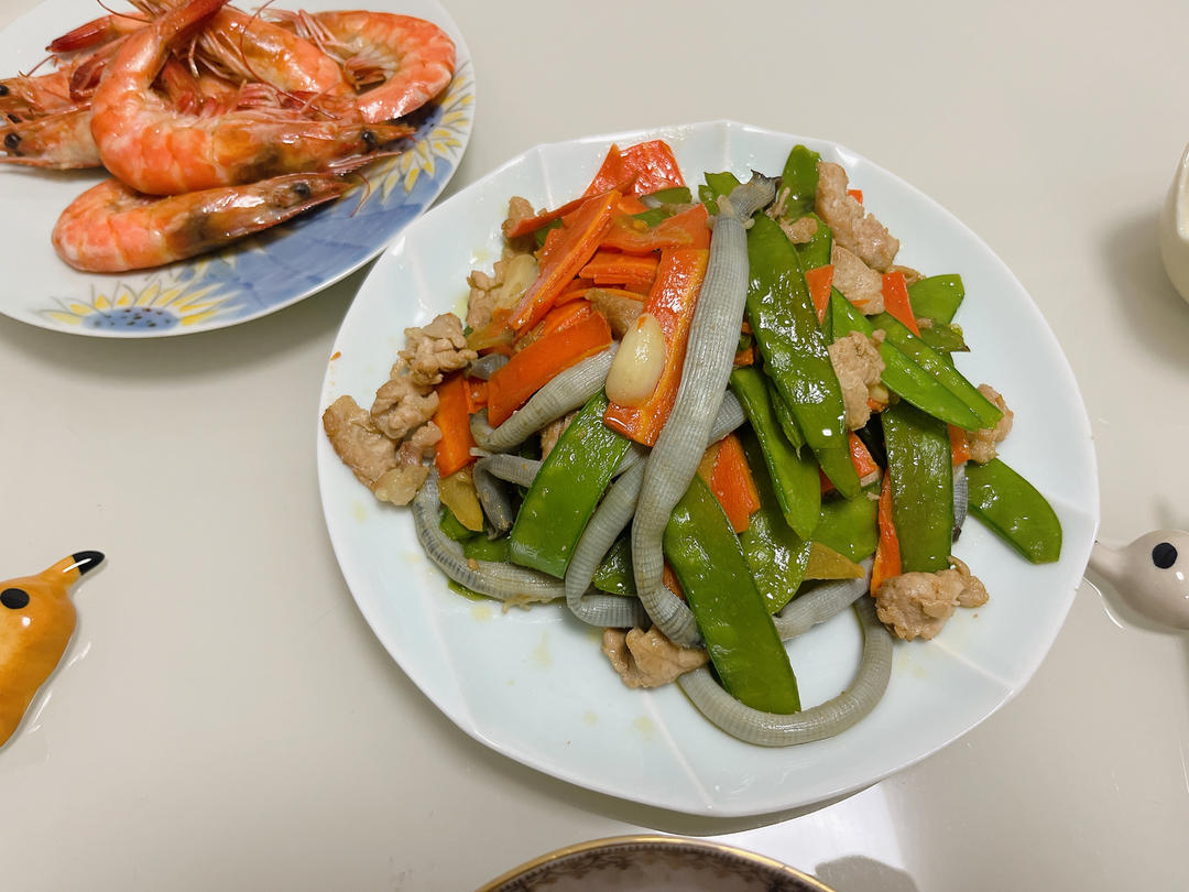 鹭鹭小海鲜－清炒沙虫