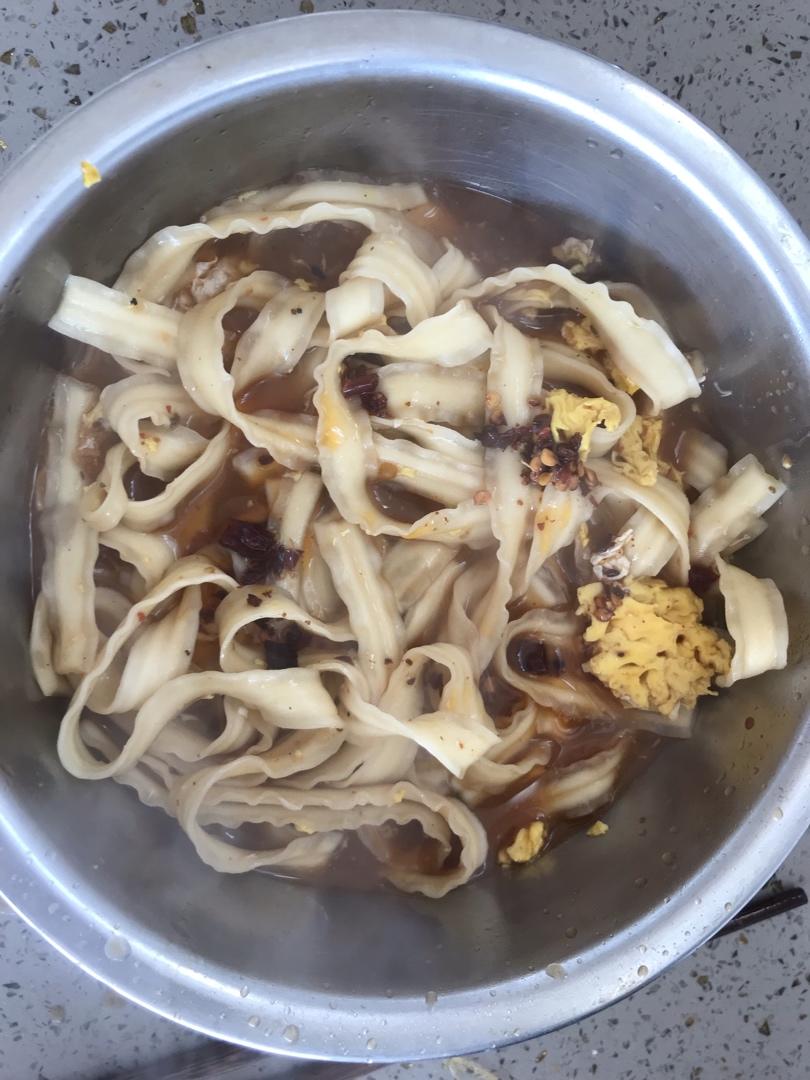 超级简单的火锅底料面麻辣面