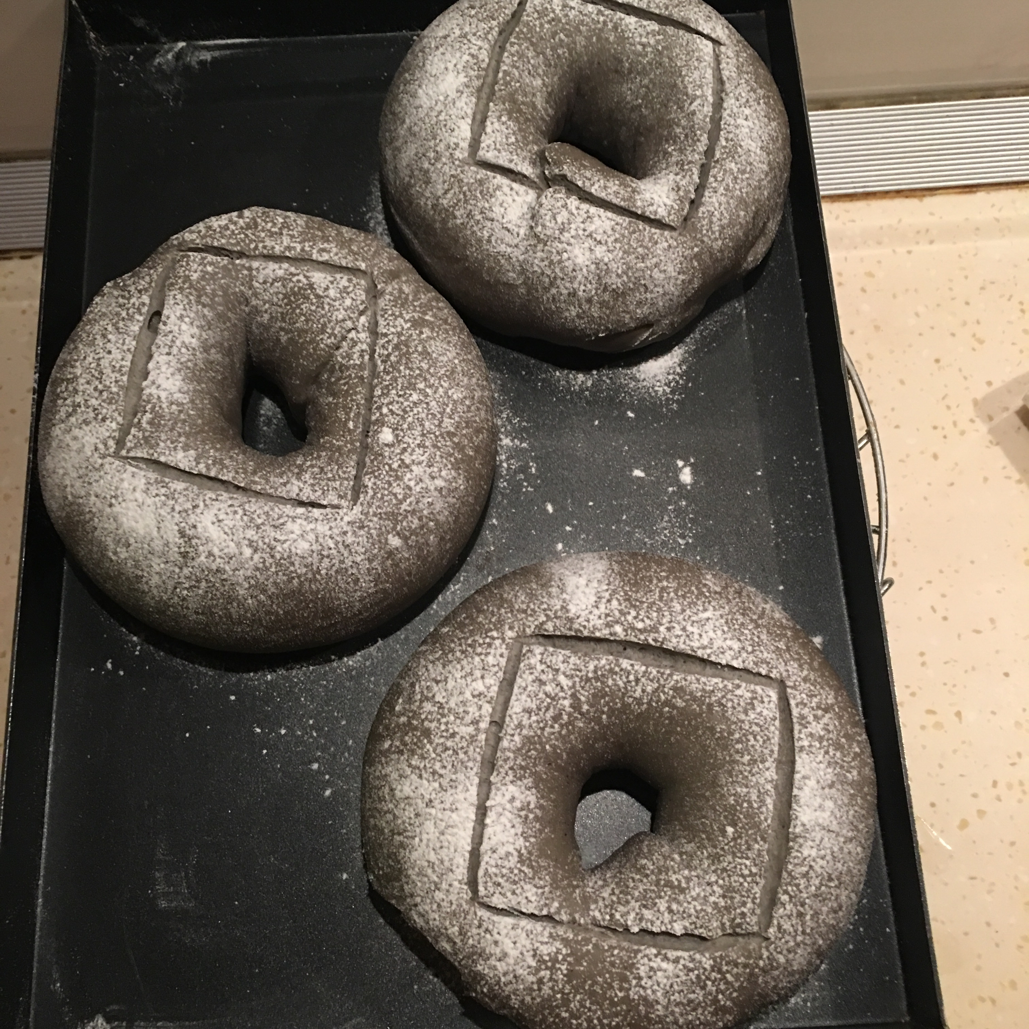 黑芝麻奶酪软欧包