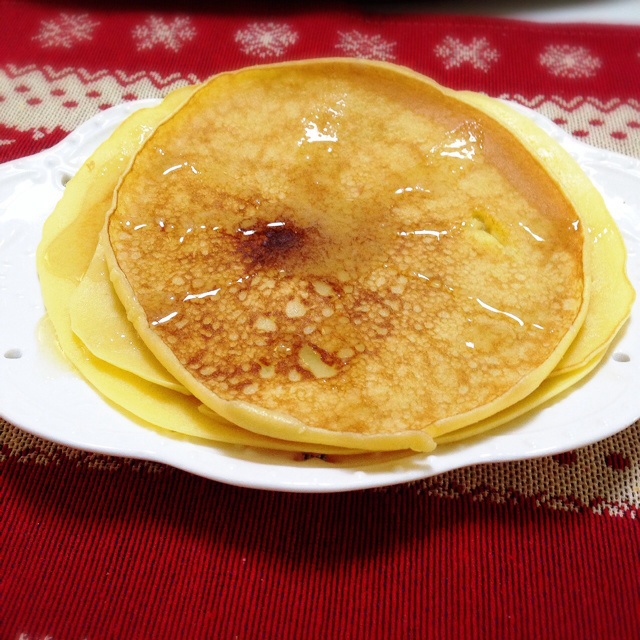 英式蜂蜜草莓松饼Pancake