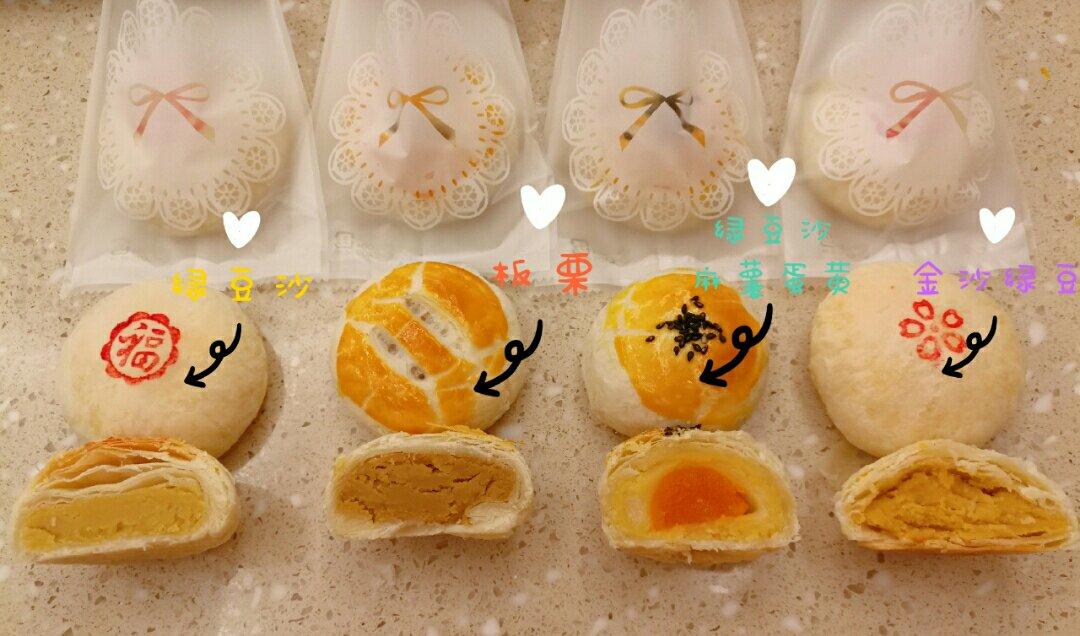 不用揉出膜、不用醒面就能酥掉渣的中式酥皮点心