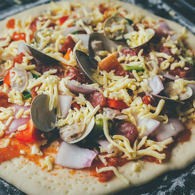 意大利腊肠披萨 | 比必胜客更美味的披萨你吃了没？