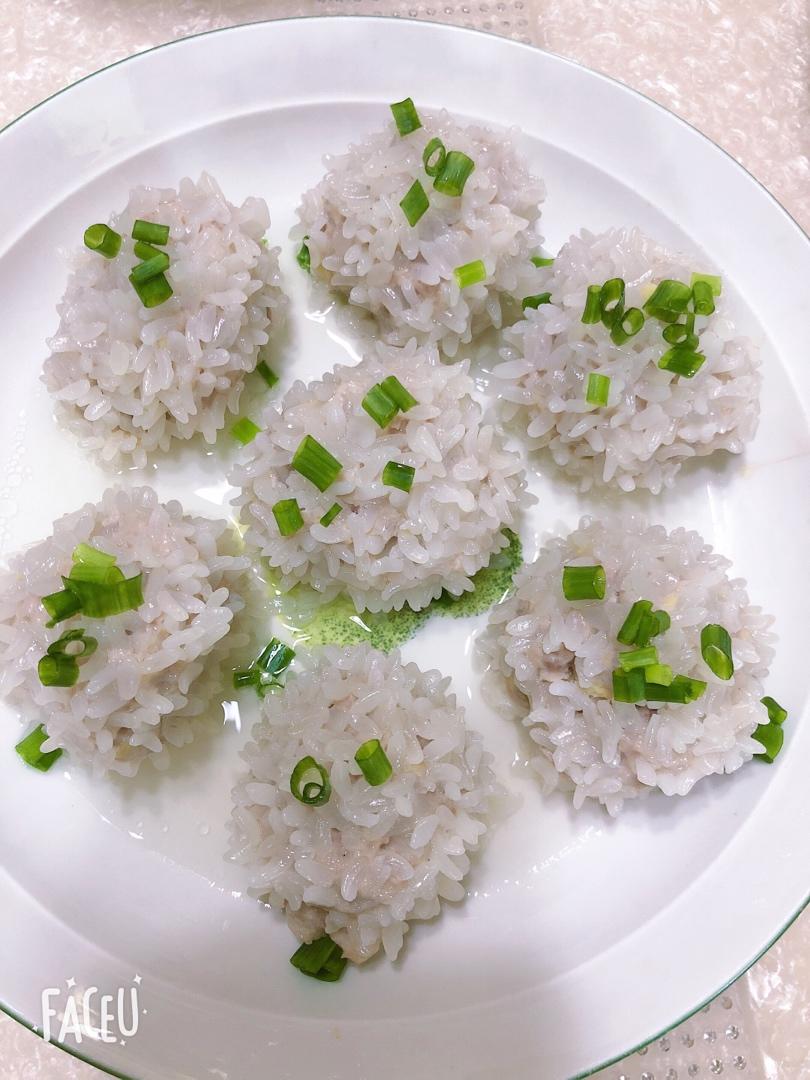 老人 小孩都爱吃的珍珠丸子