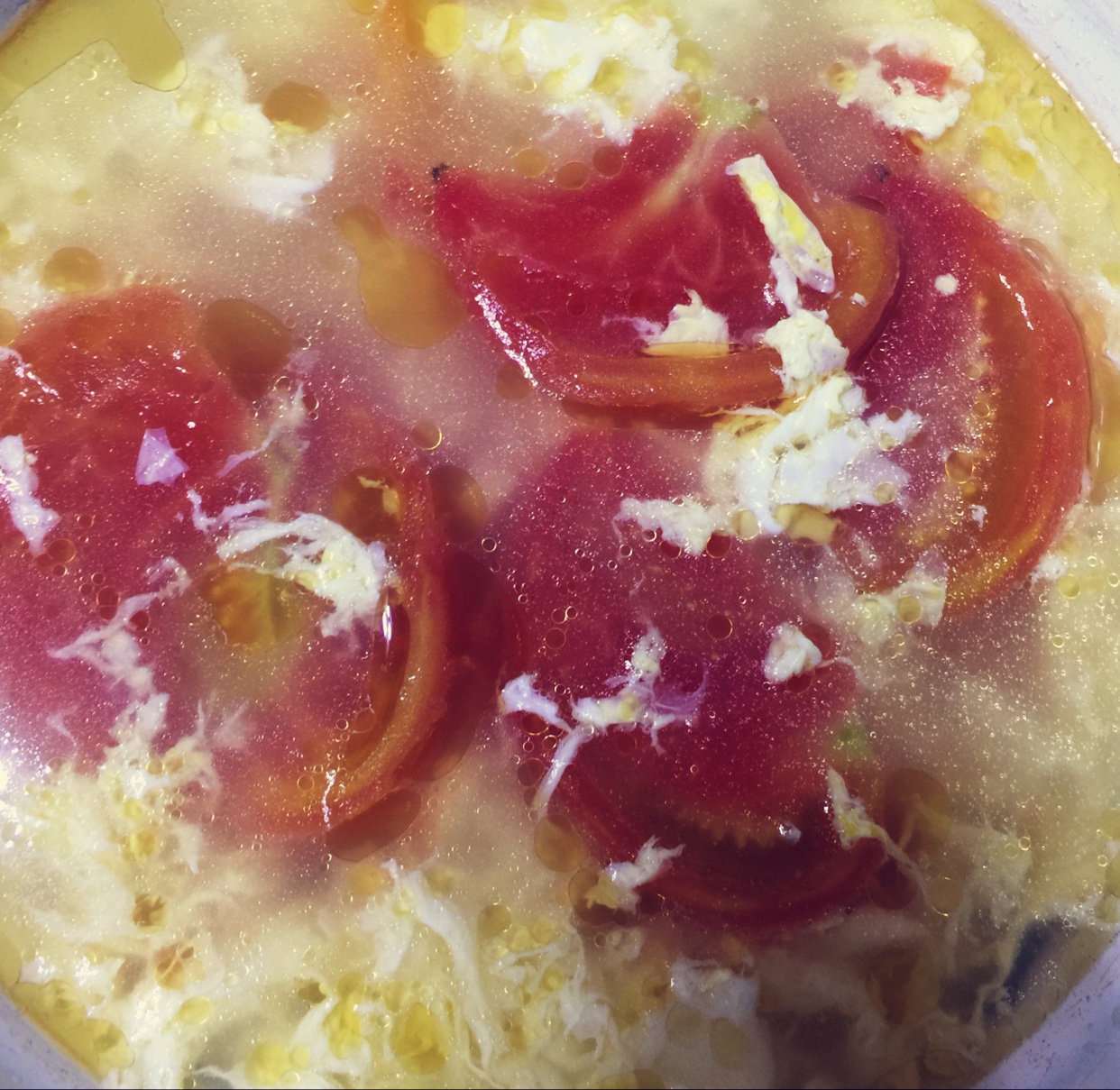 好喝到爆的西红柿鸡蛋汤