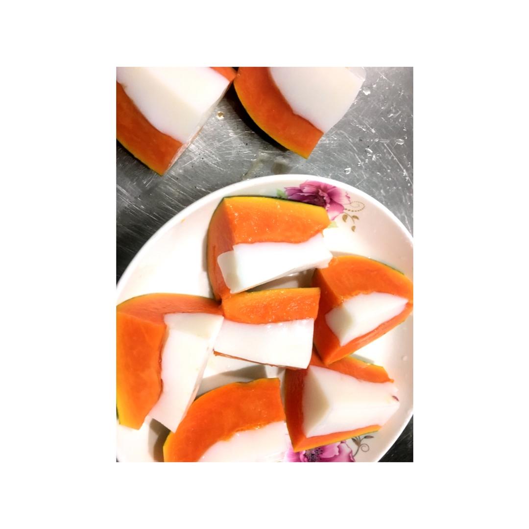 木瓜椰奶冻