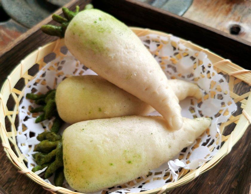 以假乱真的萝卜馒头