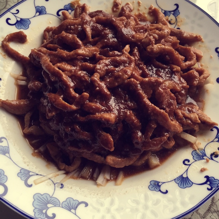 京酱肉丝