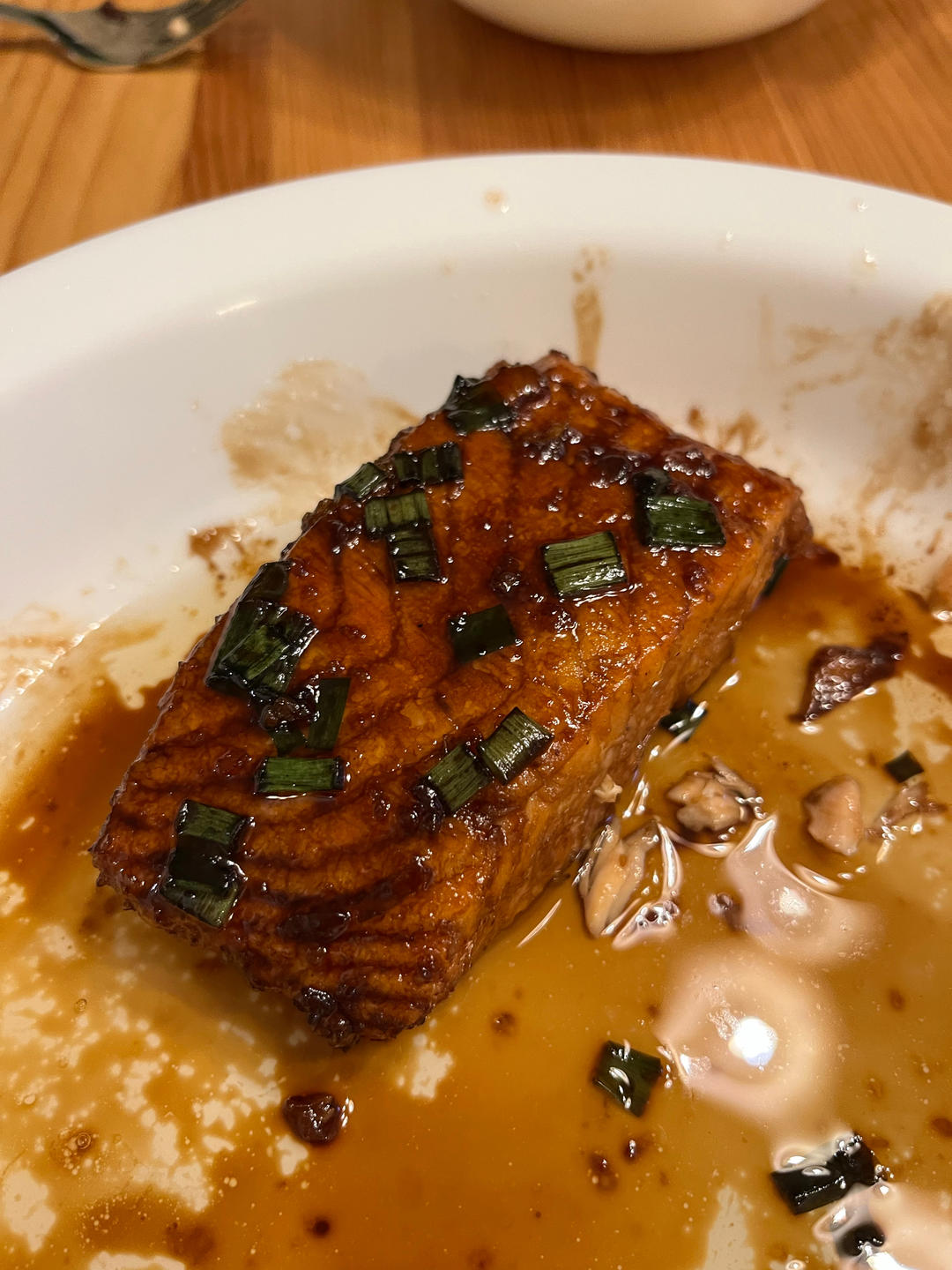 中式照烧三文鱼，即使全熟也好吃【喃猫料理日常】
