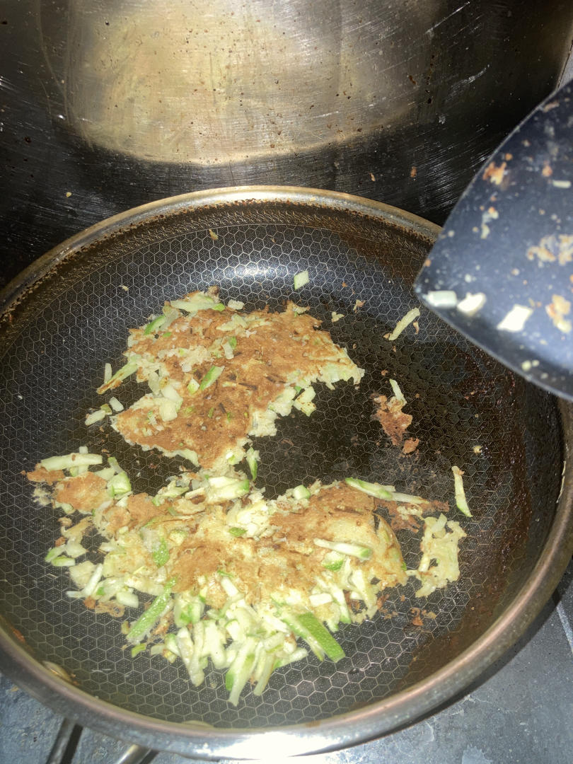 老北京糊塌子  西葫芦软饼-果果美厨