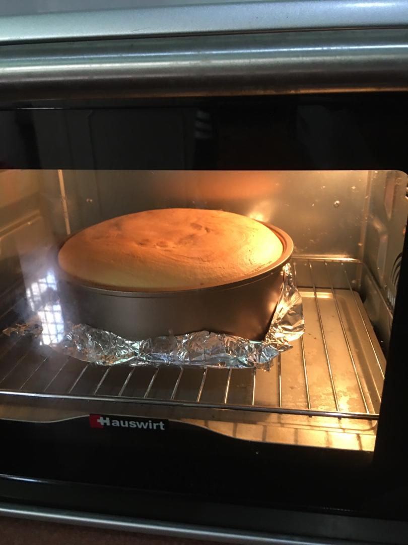 超好记八寸戚风蛋糕（后蛋法）