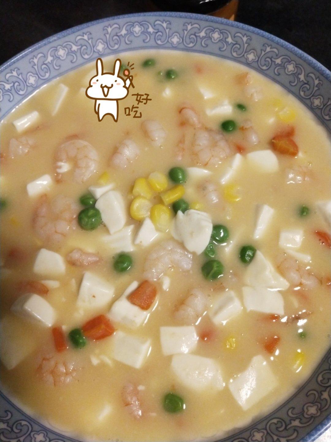 咸蛋黄豆腐
