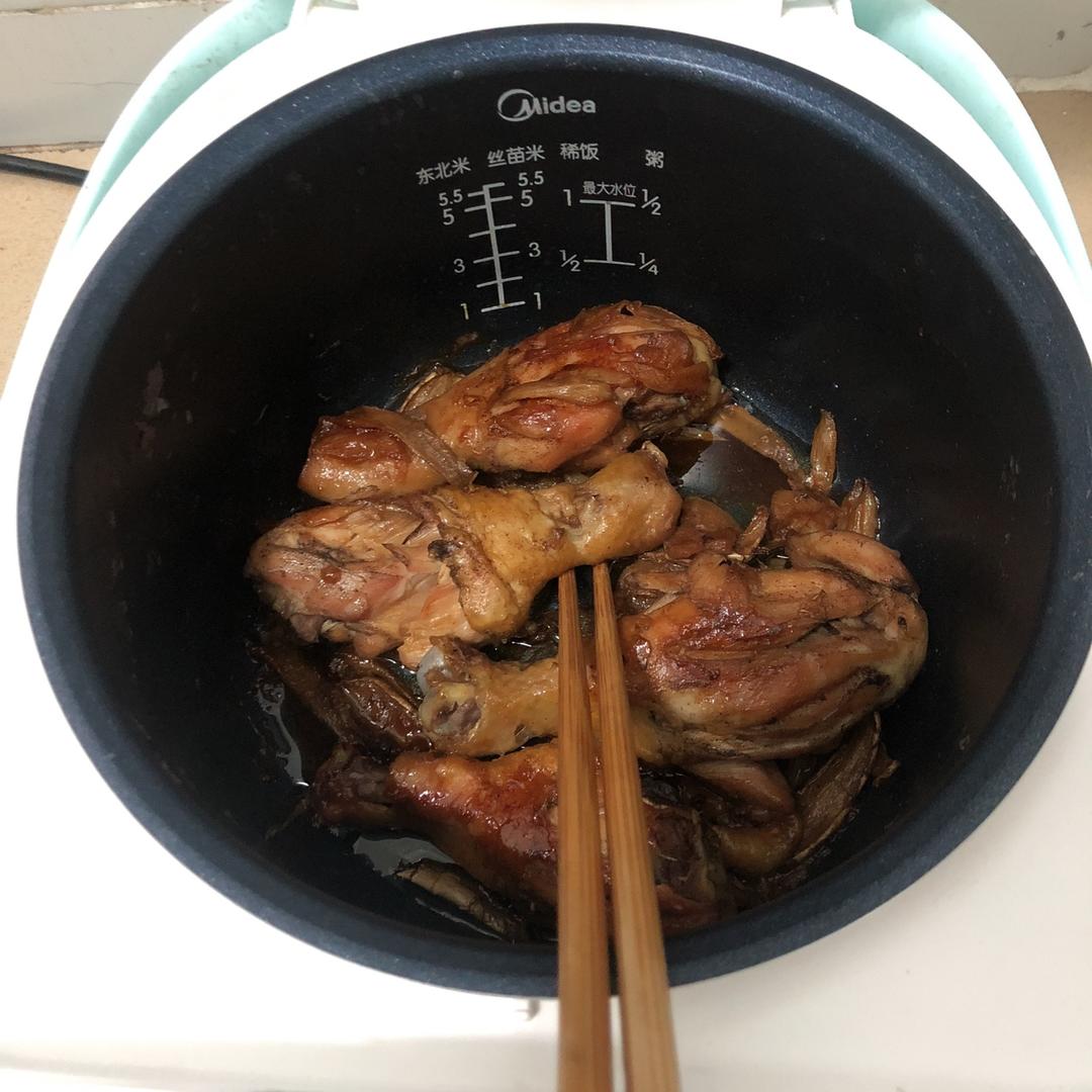 电饭锅简易版：盐焗手撕鸡