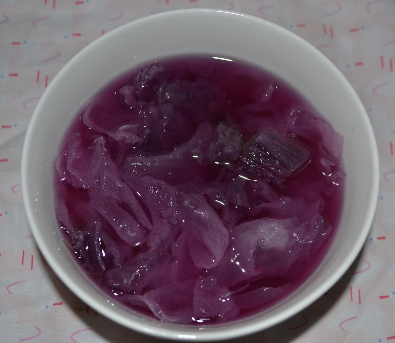 紫薯银耳汤