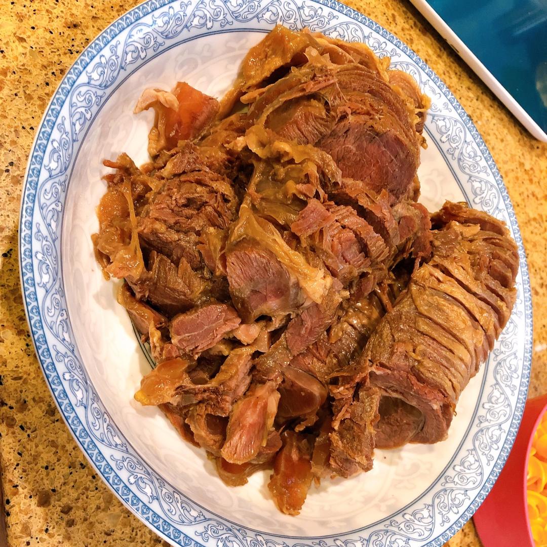 电子压力锅卤牛腱instant pot