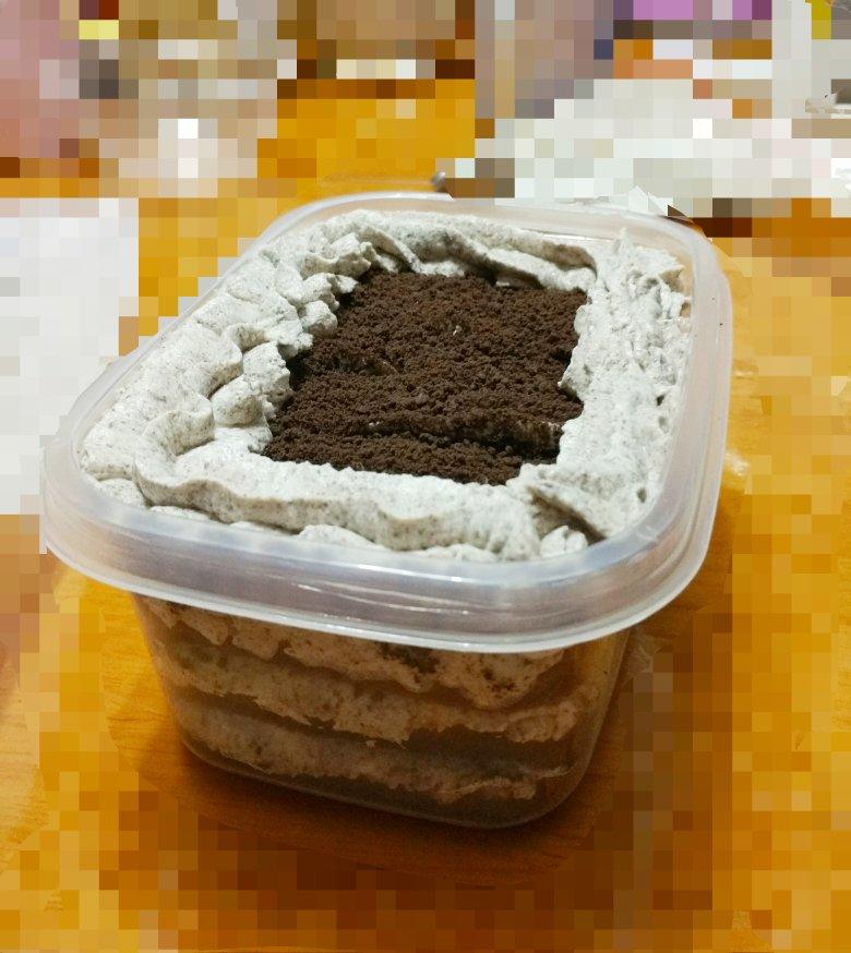 好吃到流泪的奥利奥咸奶油盒子蛋糕