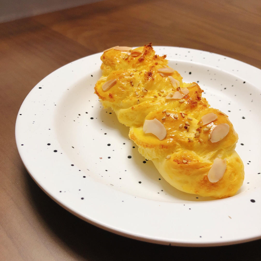 椰蓉奶排包（无黄油低卡版）