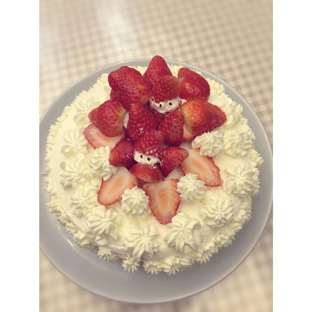 八寸戚风蛋糕（生日蛋糕坯）附六寸配单