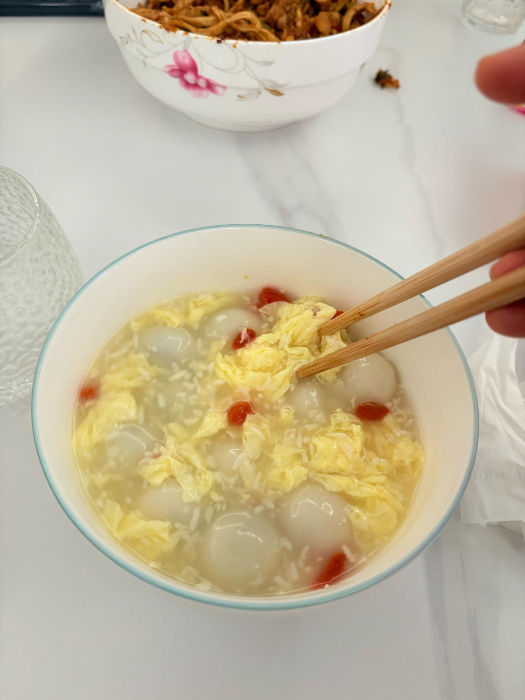 甜酒酿汤圆