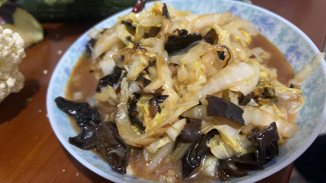 家常醋熘白菜