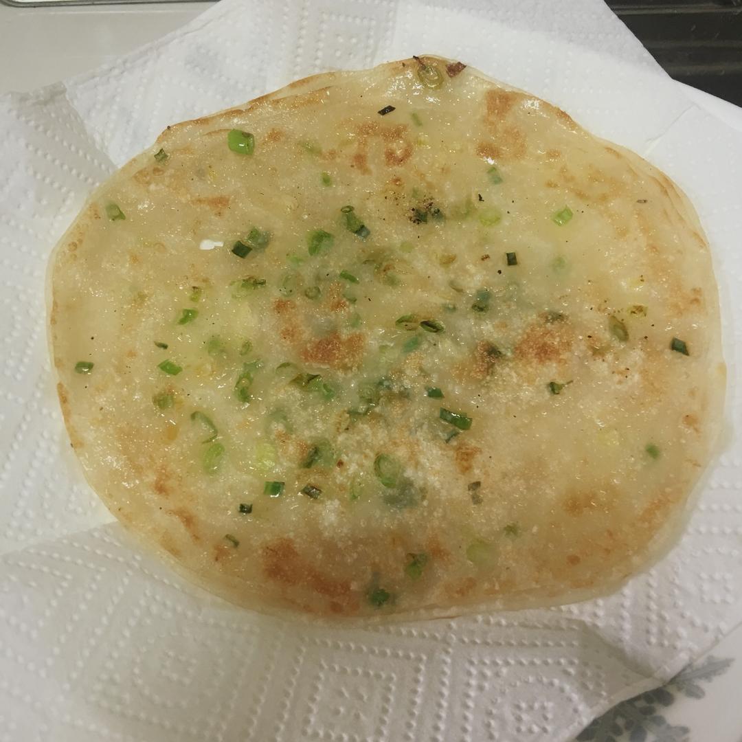 饺子皮葱油饼