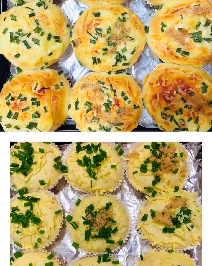 超软葱香芝士包（淡奶油面包体）