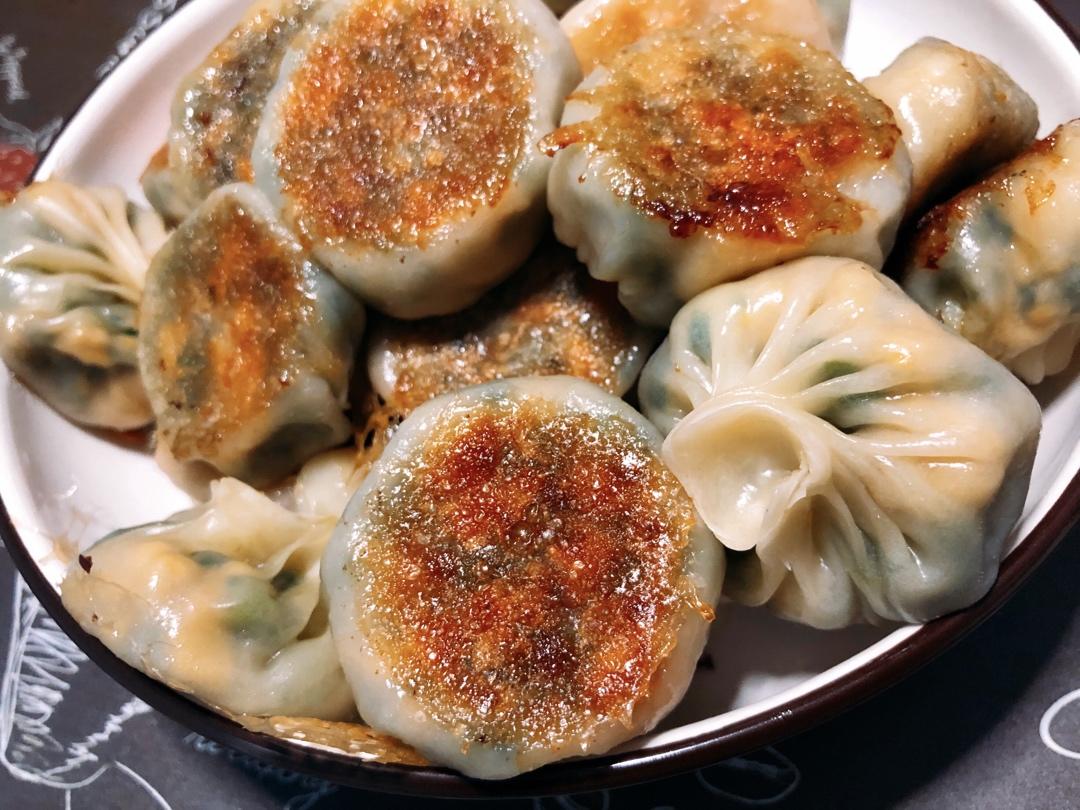 饺子皮版生煎包