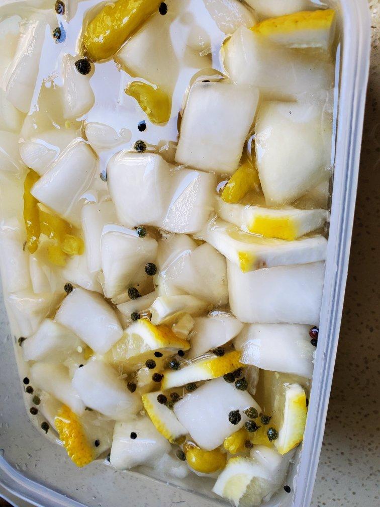 🔥绝了！酸辣爽脆又开胃，雪碧青柠泡萝卜