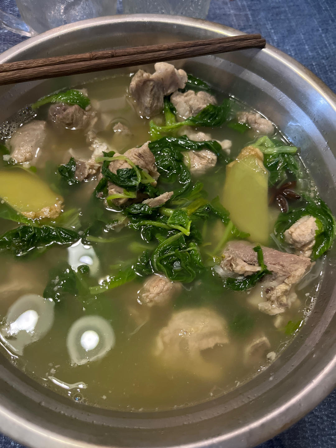 小白菜炖排骨(懒人版)