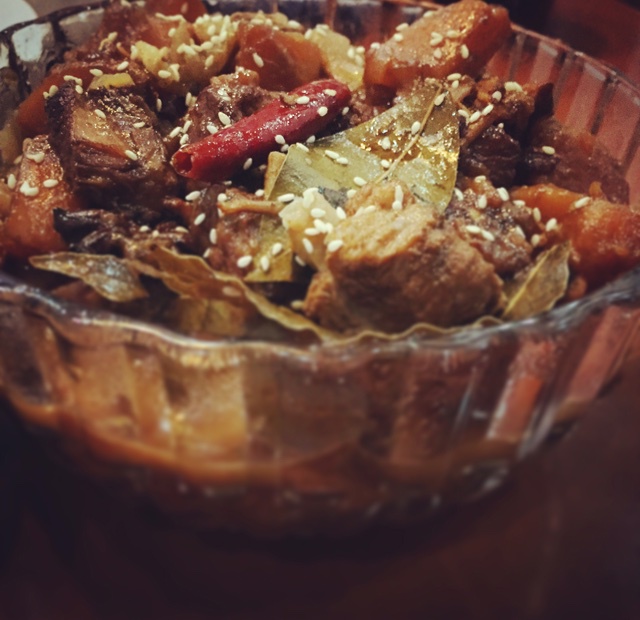 萝卜红烧排骨