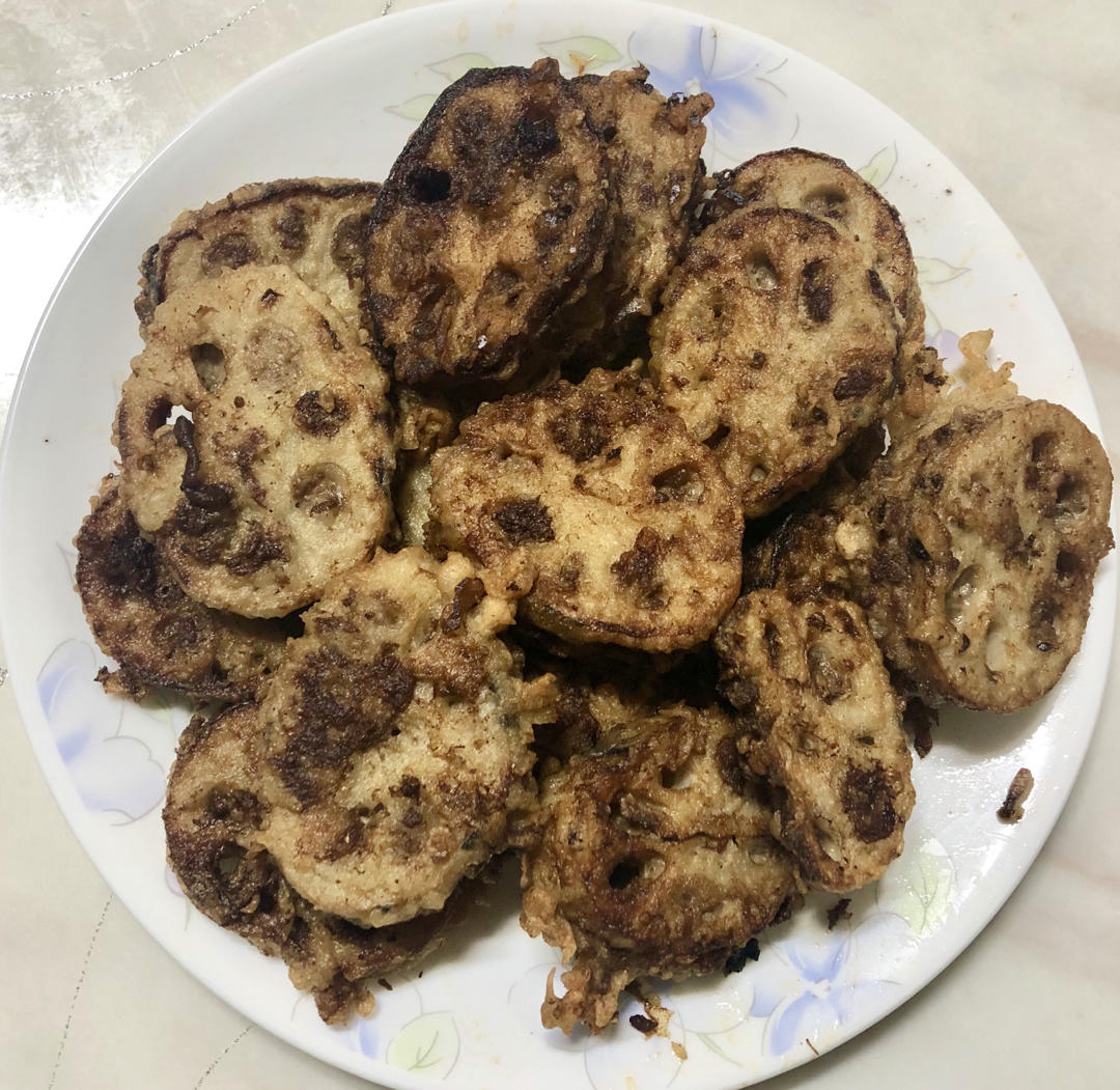 炸藕盒（藕夹肉）