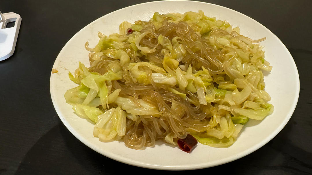 包菜粉丝（粉丝炒包菜）
