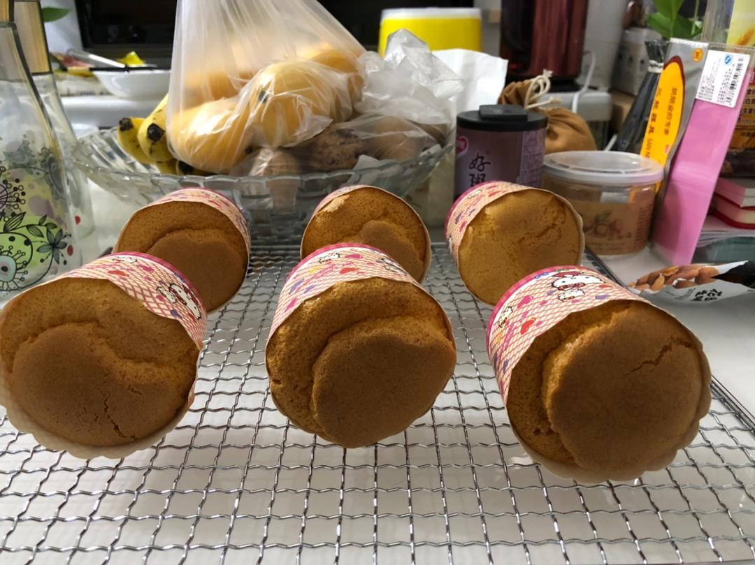纸杯蛋糕 8寸戚风蛋糕的量