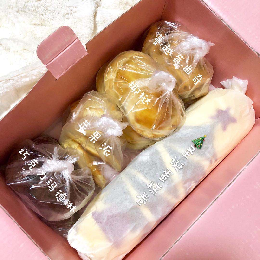 圣诞树蛋糕卷~