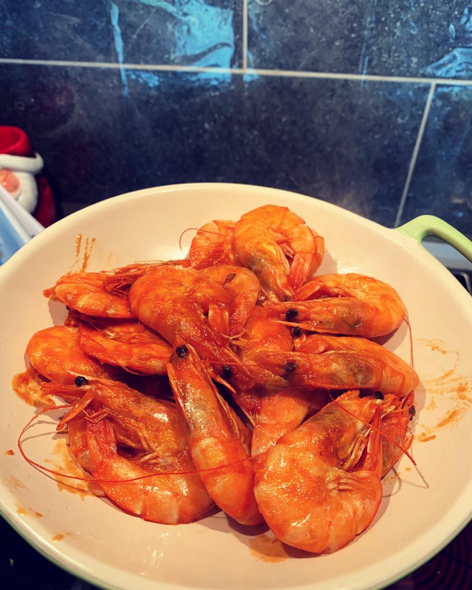 黄晓明茄汁大虾－中餐厅