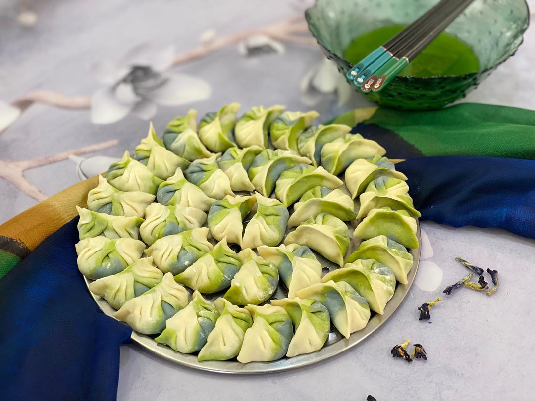 饺子版的“只此青绿”的做法