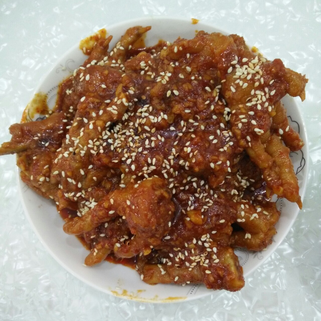 韩式辣鸡爪