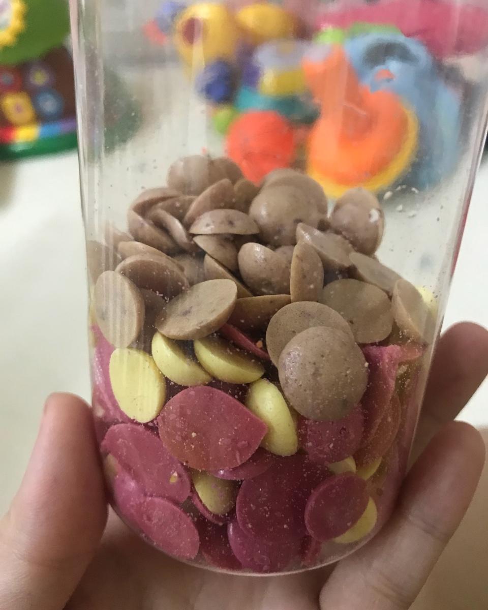 紫薯蛋黄溶豆