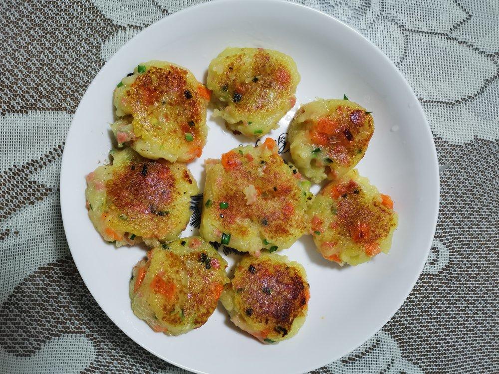 又香又软糯的土豆饼，这早餐太美了