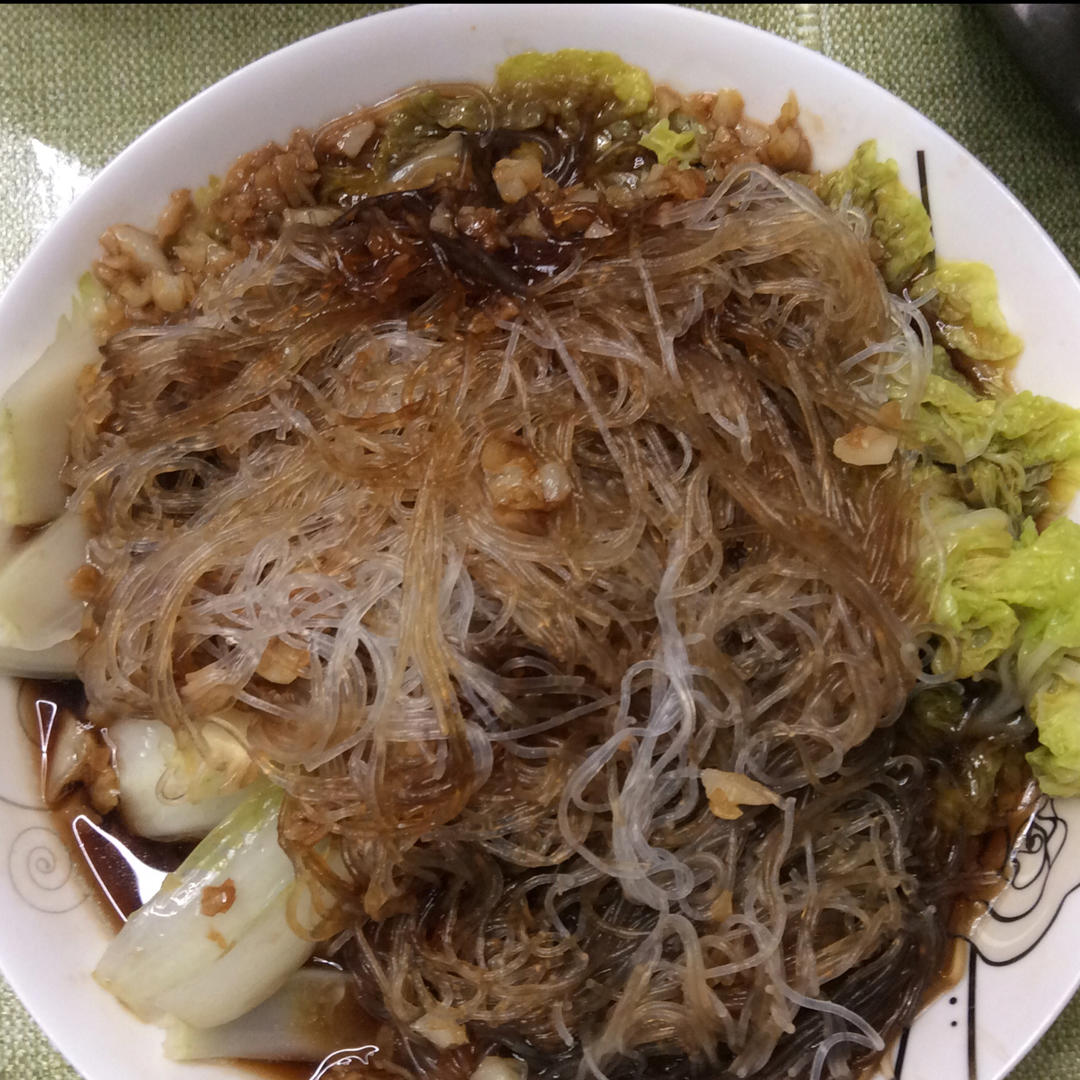 蒜蓉粉丝娃娃菜