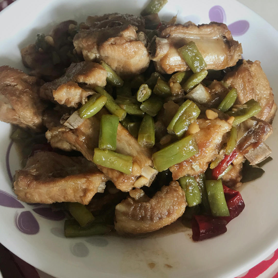 排骨炖豆角