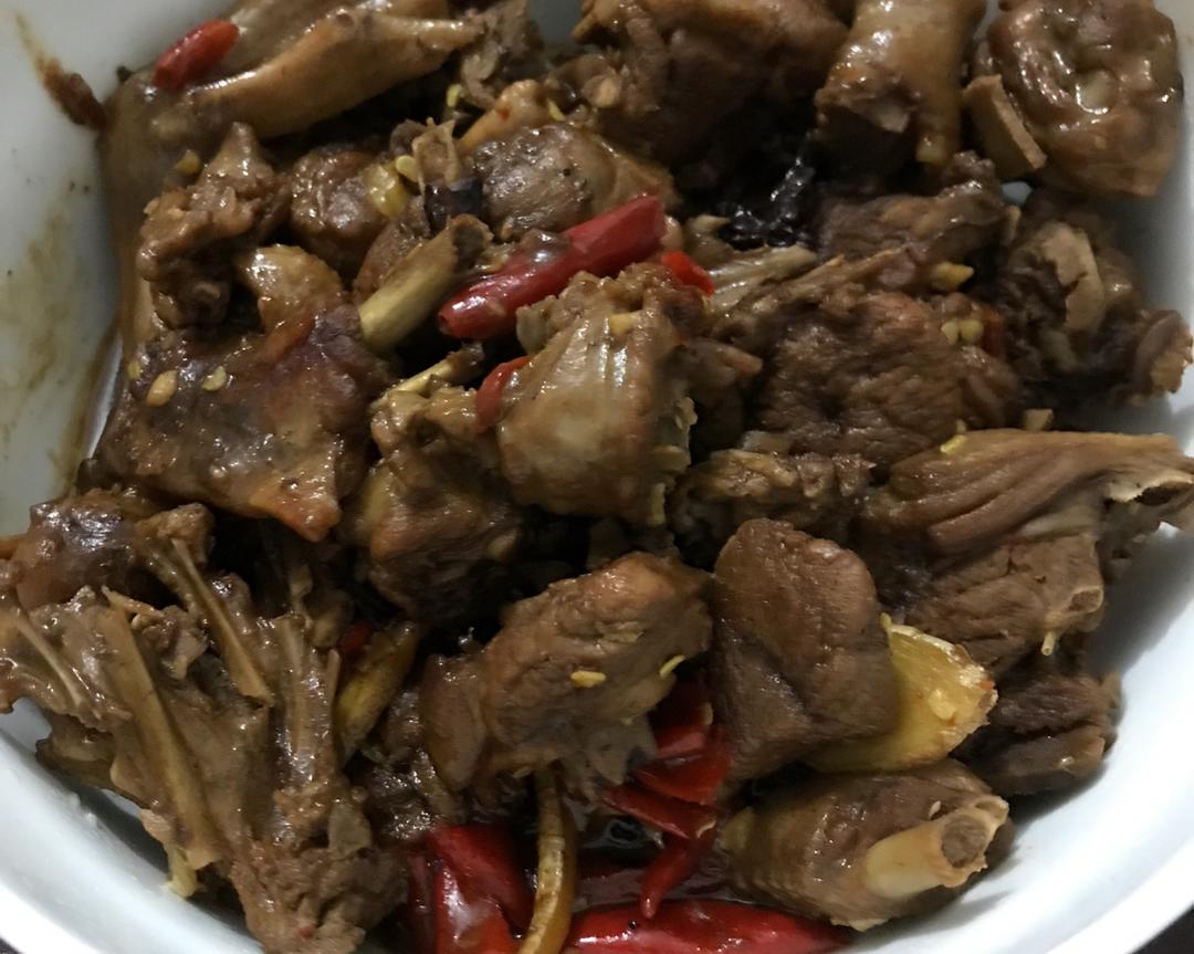 家乡黄焖鸭的做法