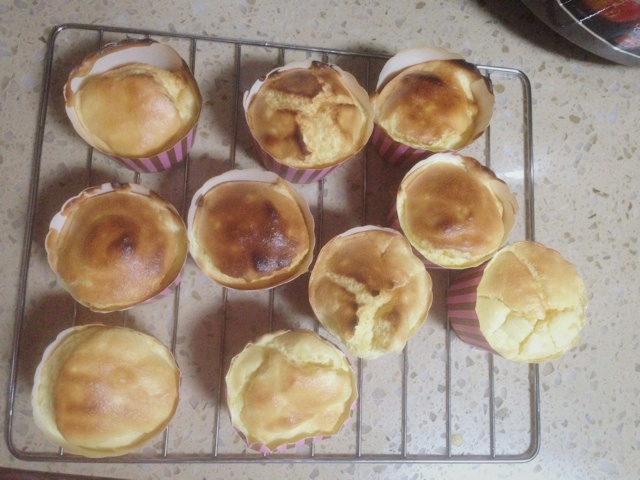 奶油戚风杯子蛋糕