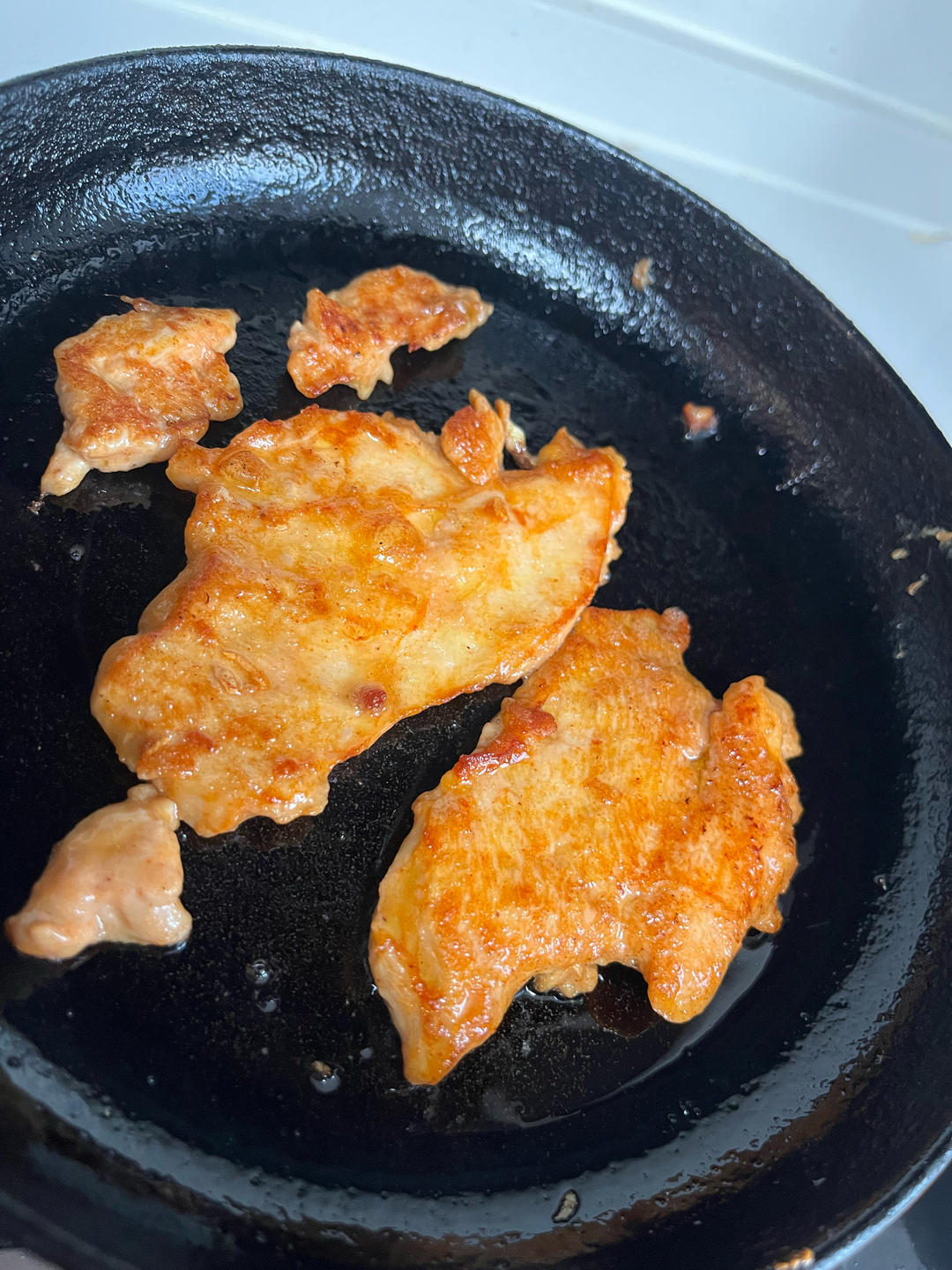 超级入味、快手、简单、方便的新奥尔良口味嫩煎鸡胸