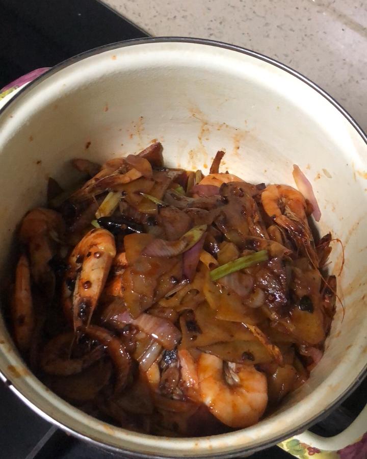 干锅香辣虾