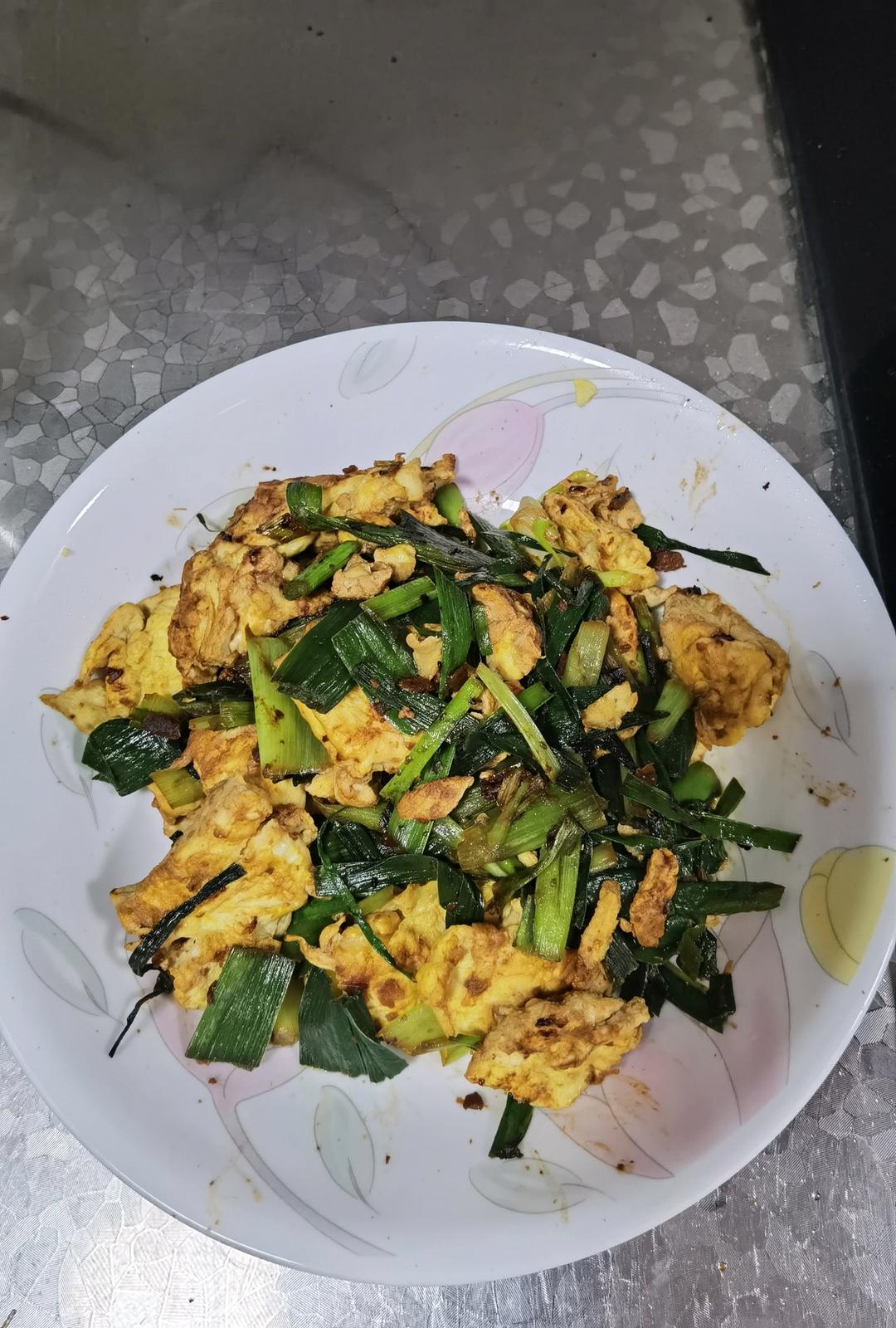 大酱炒鸡蛋（超级下饭菜）